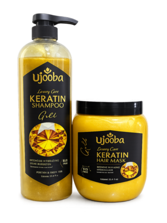 Ujooba Luxury Keratin Hair Care Duo (2-Piece Set)