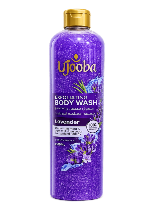 Ujooba Luxury Exfoliating Body Wash Collection 1000ml - Image 5