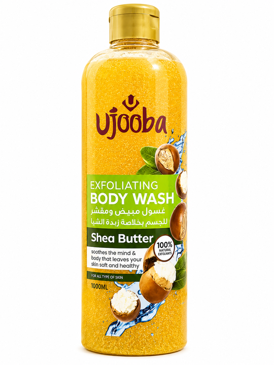 Ujooba Luxury Exfoliating Body Wash Collection 1000ml - Image 3
